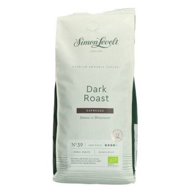 Melange Espresso Dark Beans van Simon Lévelt bonen, 6 x 500 g